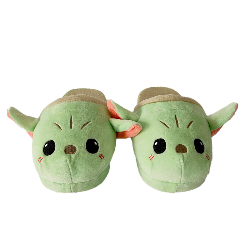 baby yoda The Mandalorian Cosplay Plush Shoes Slipper Halloween Costumes Accessory