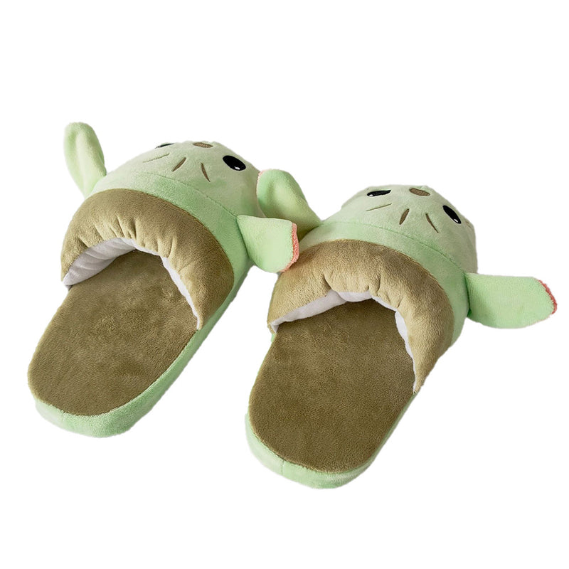 baby yoda The Mandalorian Cosplay Plush Shoes Slipper Halloween Costumes Accessory