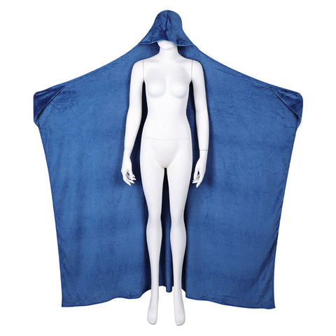 VeeGet Baldur's Gate Game Blue Blankets Cosplay Accessories Halloween Carnival Props