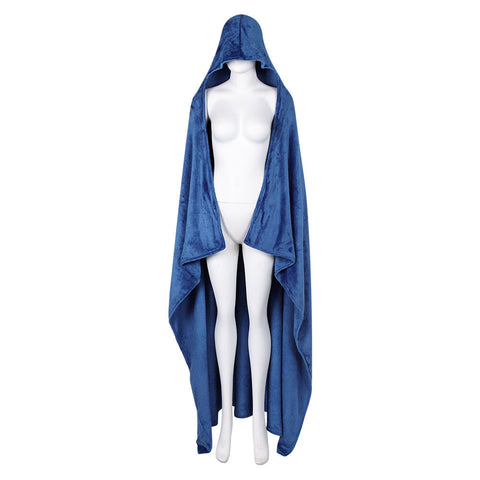 VeeGet Baldur's Gate Game Blue Blankets Cosplay Accessories Halloween Carnival Props
