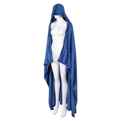 VeeGet Baldur's Gate Game Blue Blankets Cosplay Accessories Halloween Carnival Props
