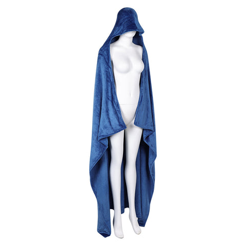 VeeGet Baldur's Gate Game Blue Blankets Cosplay Accessories Halloween Carnival Props