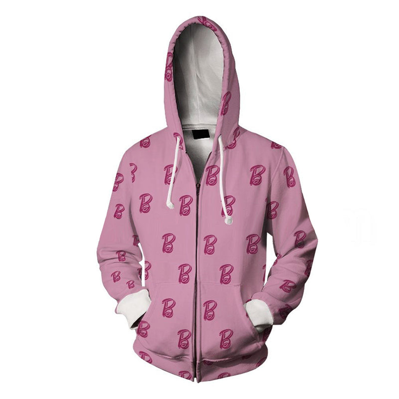 Barbie Ken Cosplay Hoodie 3D Printed Hooded Sweatshirt Men Women Casual Streetwear Pullover