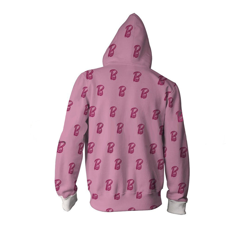 Barbie Ken Cosplay Hoodie 3D Printed Hooded Sweatshirt Men Women Casual Streetwear Pullover