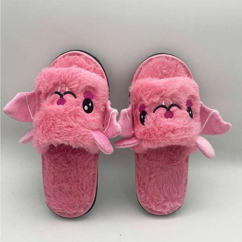 bat plush flat slippers Cosplay Shoes Halloween Carnival Costume Accessories