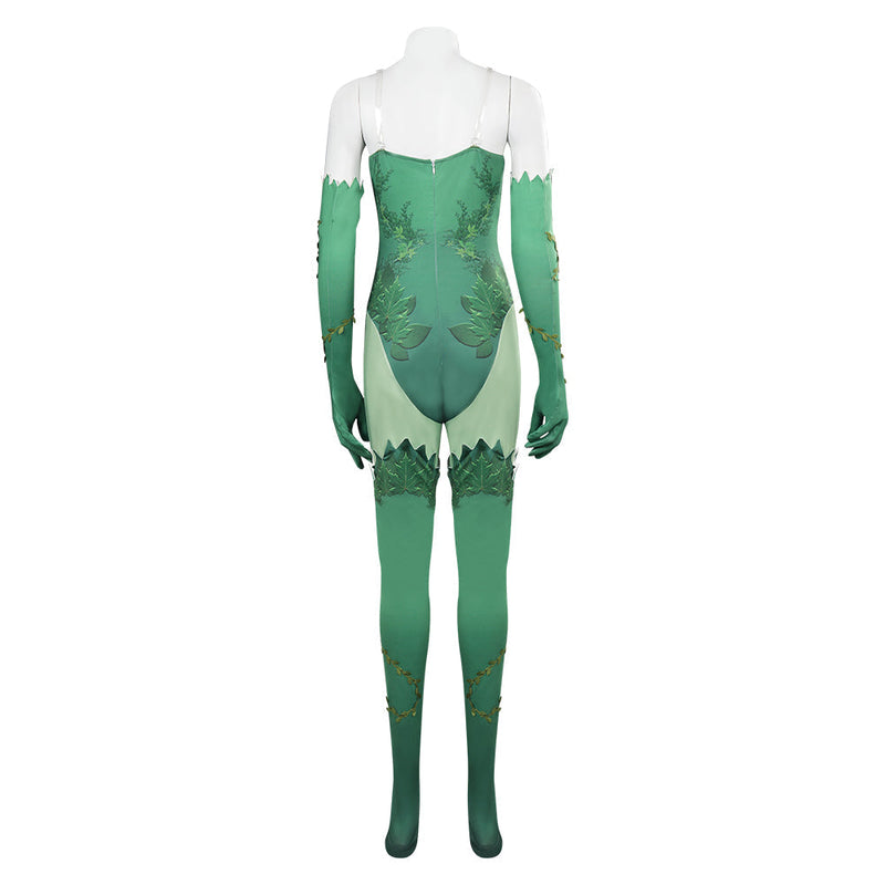 VeeGet Batman Poison Ivy Green Women Jumpsuits Party Carnival Halloween Cosplay Costume