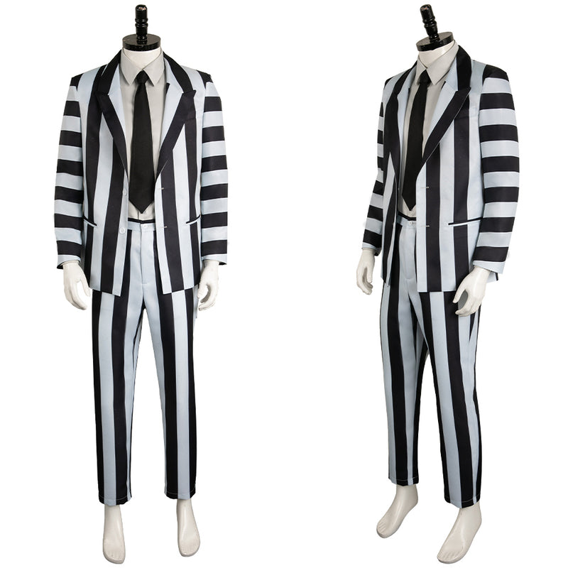 Beetle Juice Cosplay Costume Outfits Halloween Carnival Suit cos ArchMage cosplay