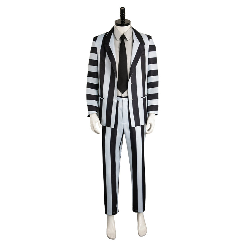 Beetle Juice Cosplay Costume Outfits Halloween Carnival Suit cos ArchMage cosplay