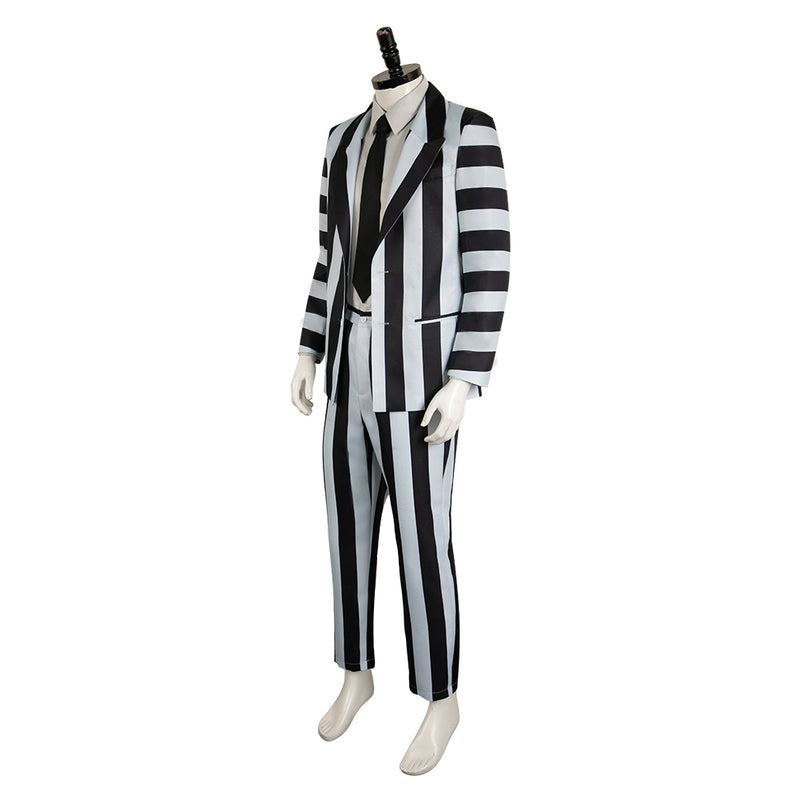 Beetle Juice Cosplay Costume Outfits Halloween Carnival Suit cos ArchMage cosplay