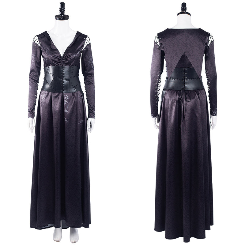 Bellatrix Lestrange Cosplay Costume Halloween Carnival Suit