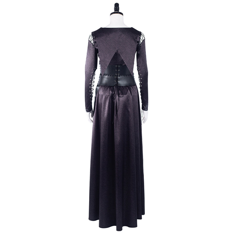 Bellatrix Lestrange Cosplay Costume Halloween Carnival Suit