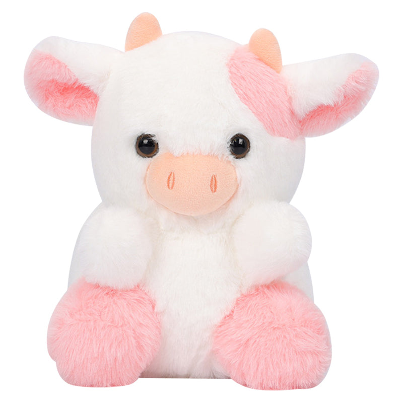 Belle Strawberry Cow Plush Toys Cartoon Animal Soft Stuffed Dolls For Kid Birthday Xmas Gift