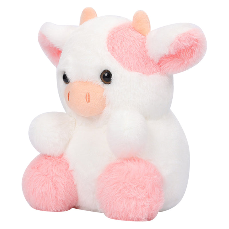 Belle Strawberry Cow Plush Toys Cartoon Animal Soft Stuffed Dolls For Kid Birthday Xmas Gift