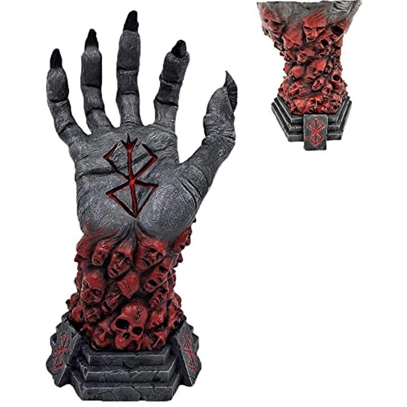 Berserk Hand of God Creative Home Decoration Interior Art Desktop Decoration Halloween Resin Crafts Decorative Figurines