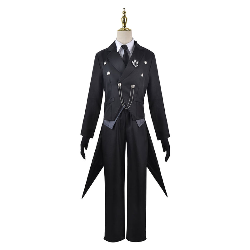 Black Butler - Sebas Cosplay Costume Outfits Halloween Carnival Suit