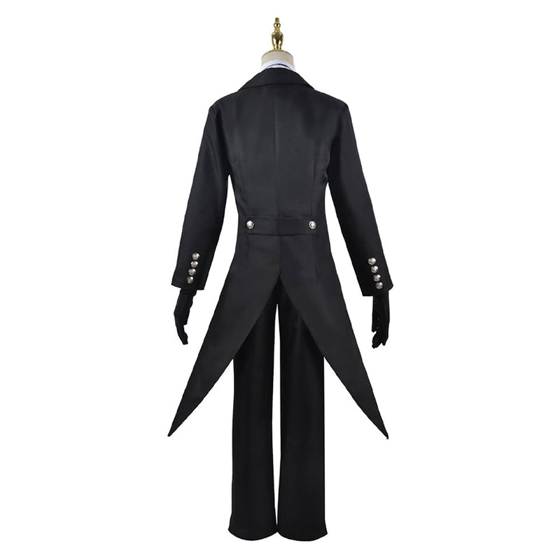 Black Butler - Sebas Cosplay Costume Outfits Halloween Carnival Suit