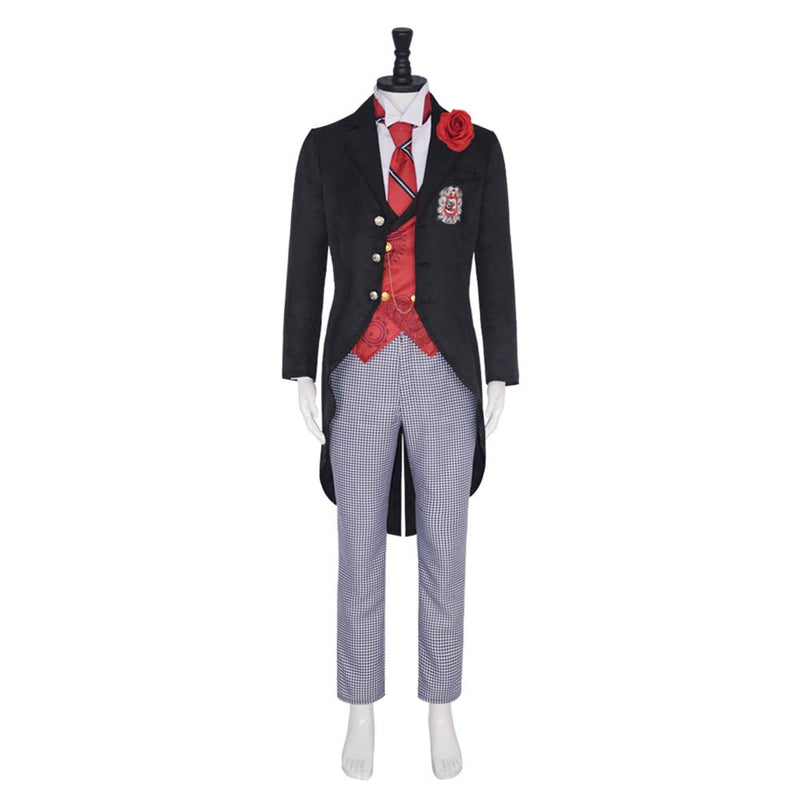 Black Butler Edogā·redomondo Cosplay Costume Outfits Halloween Carnival Suit