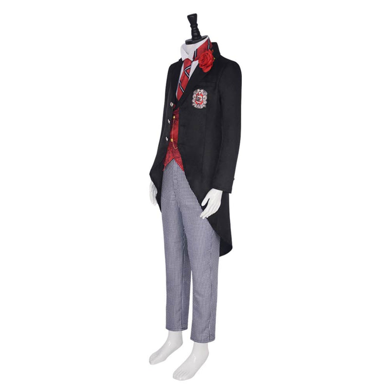 Black Butler Edogā·redomondo Cosplay Costume Outfits Halloween Carnival Suit