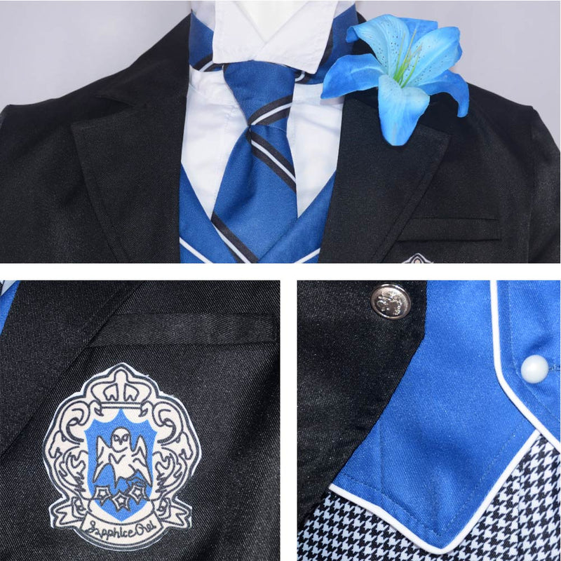 Black Butler Rorensu·burua Cosplay Costume Outfits Halloween Carnival Suit