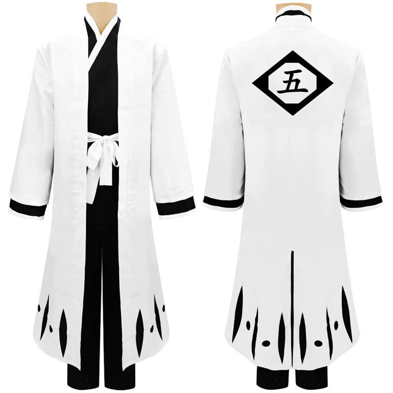 Bleach Aizen Sousuke Cosplay Costume Outfits Halloween Carnival Suit