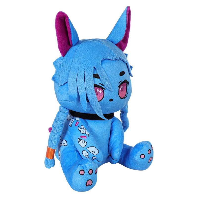 Blue Cat Jinx Plush Stuffed Doll Soft Toy Kids Cute Birthday Christmas Gifts