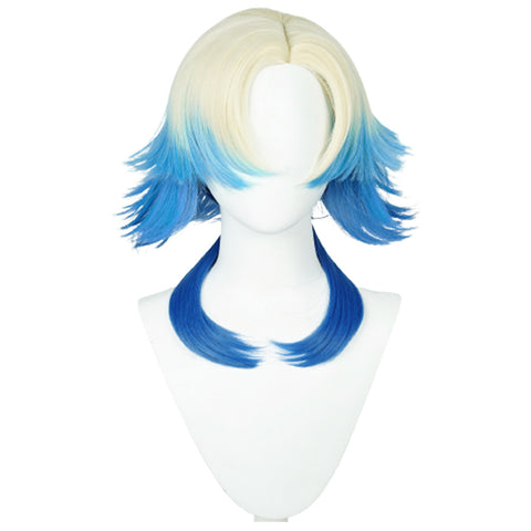 Blue Lock Caesar Cosplay Wig Heat Resistant Synthetic Hair Carnival Halloween Party Props