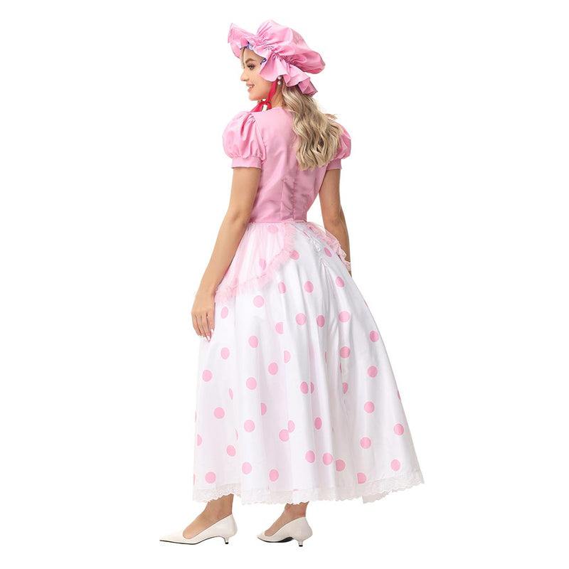 Bo Peep Shepherdess Cosplay Costume Outfits Halloween Carnival Party Disguise Suit