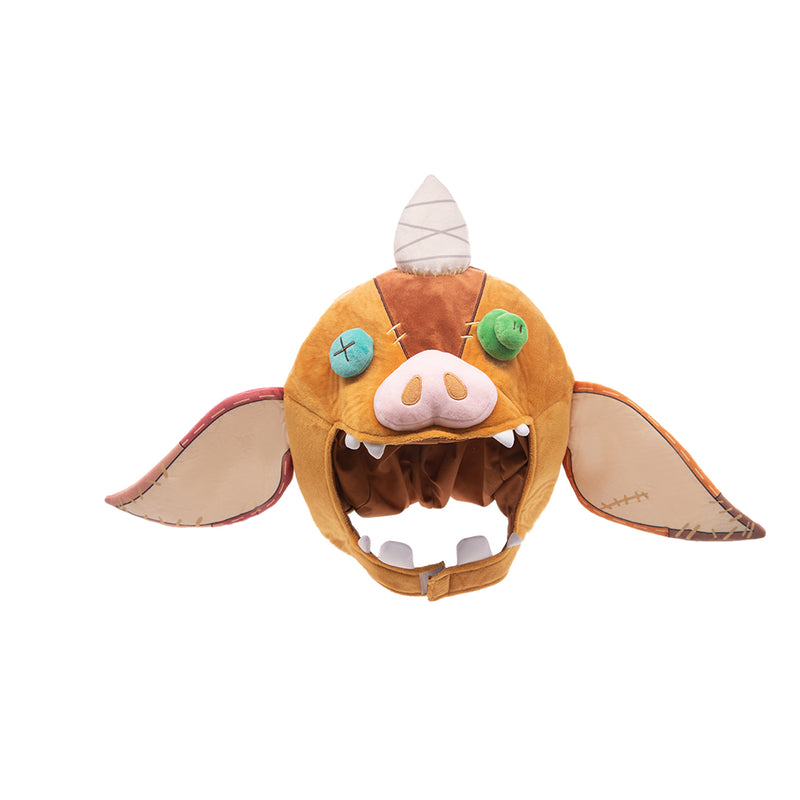 Bokoblin Cosplay Hat  Plush Cap Headgear Halloween Carnival Costume Accessories Gifts