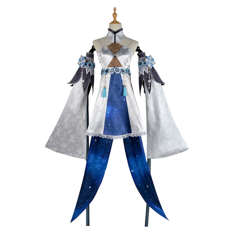 VeeGet Genshin Impact Guizhong Costume Outfits for Halloween Carnival Cosplay Costume