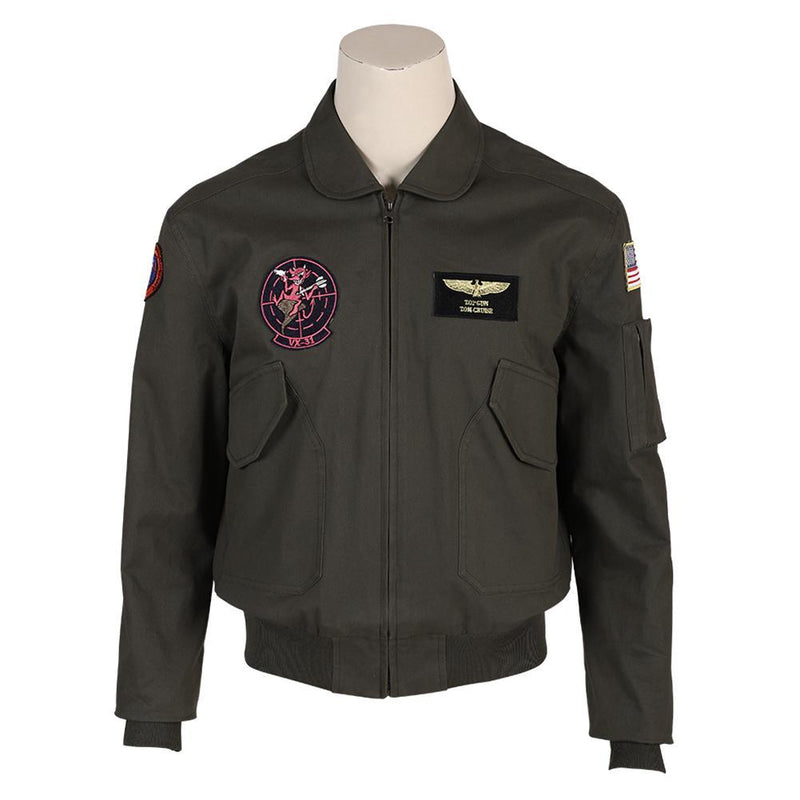 VeeGet Top Gun Maverick Pilot Jacket Cosplay Costume