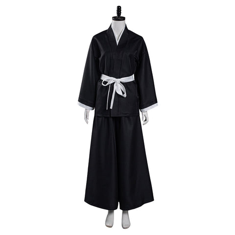 VeeGet Anime Bleach Kuchiki Rukia Japanese Kimono Outfits Halloween Carnival Suit Cosplay Costume