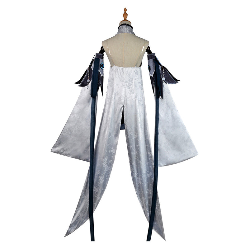 VeeGet Genshin Impact Guizhong Costume Outfits for Halloween Carnival Cosplay Costume