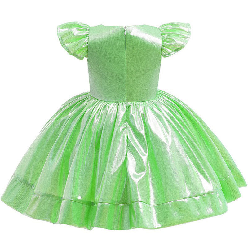 VeeGet Kids Girls Monsters University Mike Cosplay Costume Dress Outfits Halloween Carnival Party Suit GirlKidsCostume