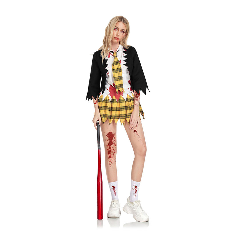 Campus zombies Cosplay Costume Outfits Halloween Carnival Suit