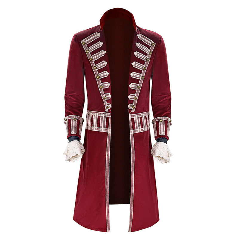 Captain Hook Cosplay Costume Halloween Carnival Party Suit