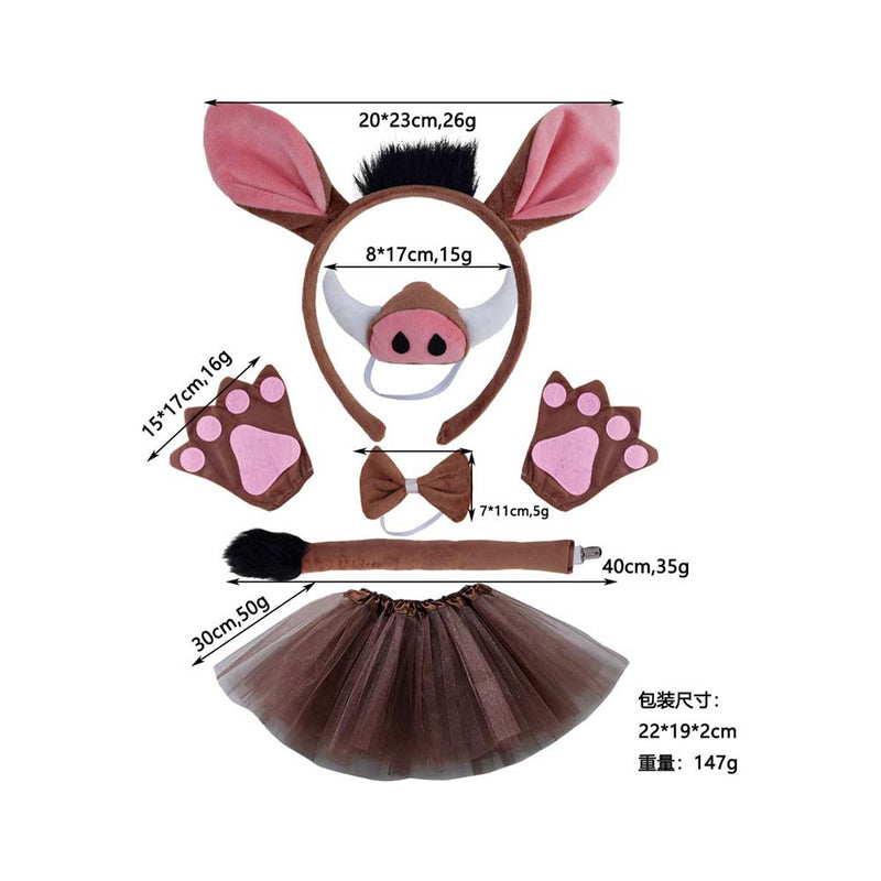 Cartoon Pig Cosplay Costume Outfits Halloween Carnival Suit