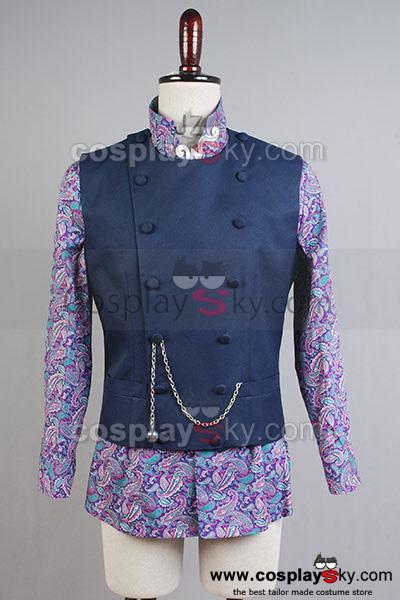 VeeGet VeeGet Charlie and the Chocolate Factory Willy Wonka Outfit Cosplay Costume