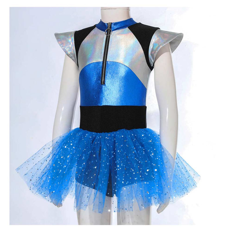 children‘s alien Cosplay Costume Outfits Halloween Carnival Suit