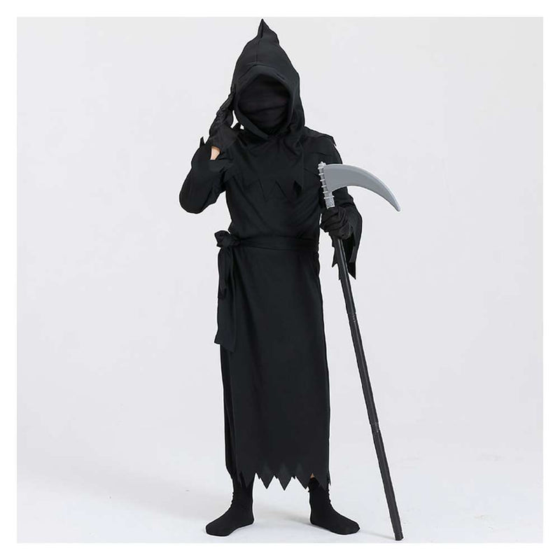 Children‘s Death Cosplay Costume Outfits Halloween Carnival Suit