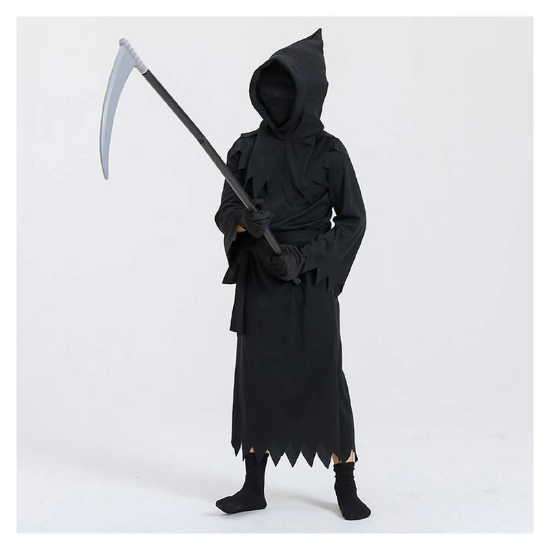 Children‘s Death Cosplay Costume Outfits Halloween Carnival Suit