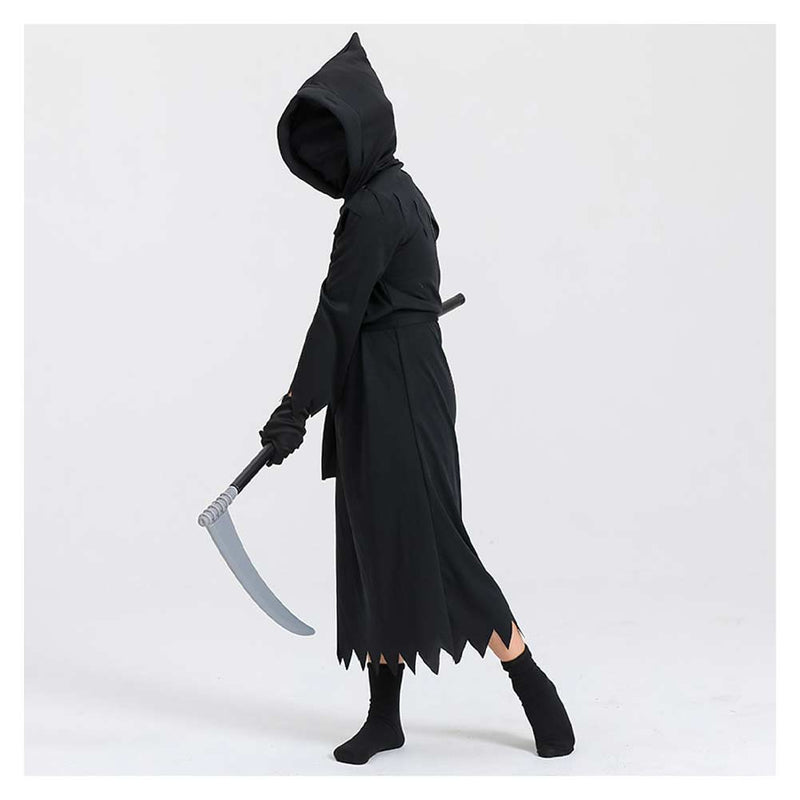 Children‘s Death Cosplay Costume Outfits Halloween Carnival Suit