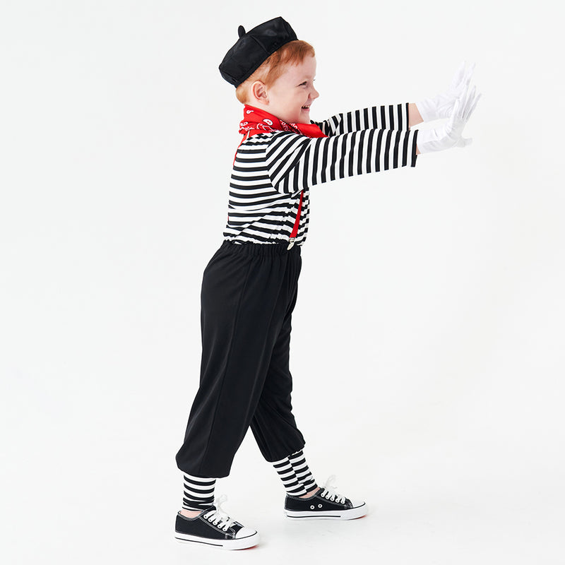 Children‘s Joker Cosplay Costume Kids Outfits  Halloween Carnival Party Suit