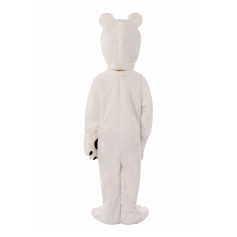 Children‘s White Bear Cosplay Costume Outfits Halloween Carnival Party Suit