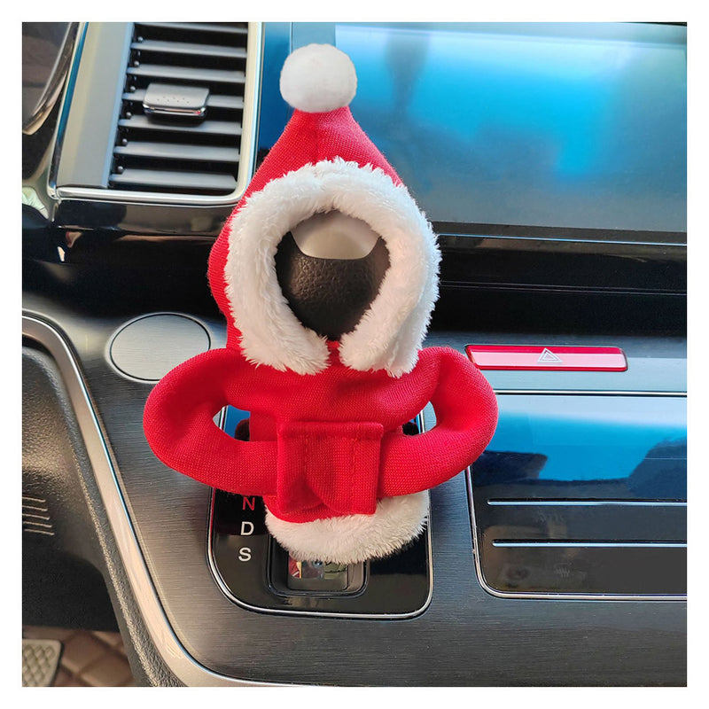 Christmas hoodie Car handbrake Xmas Decoration