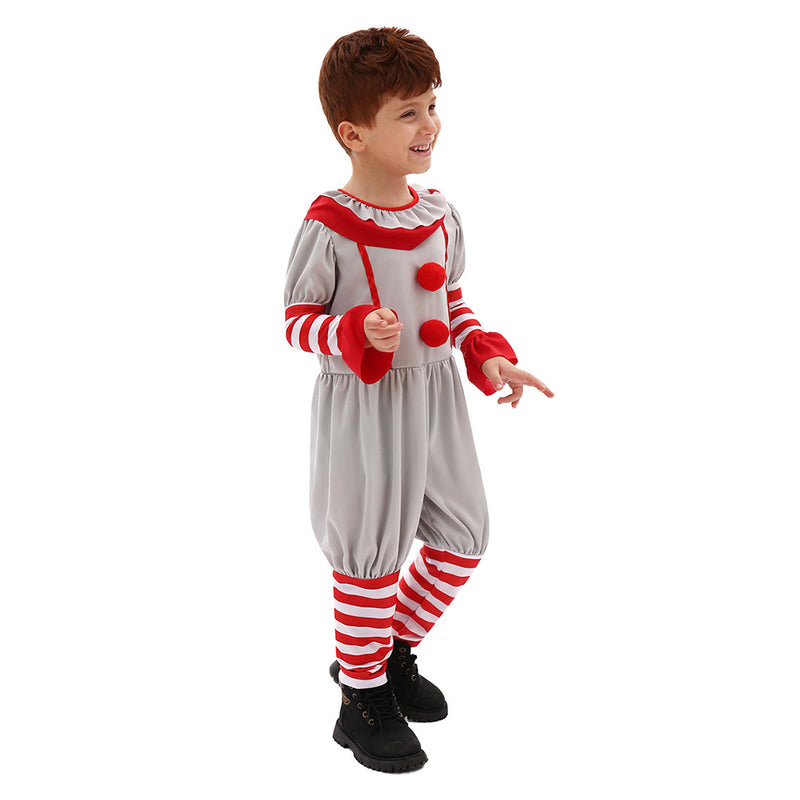 Clown Cosplay Costume Outfits Halloween Carnival Suit