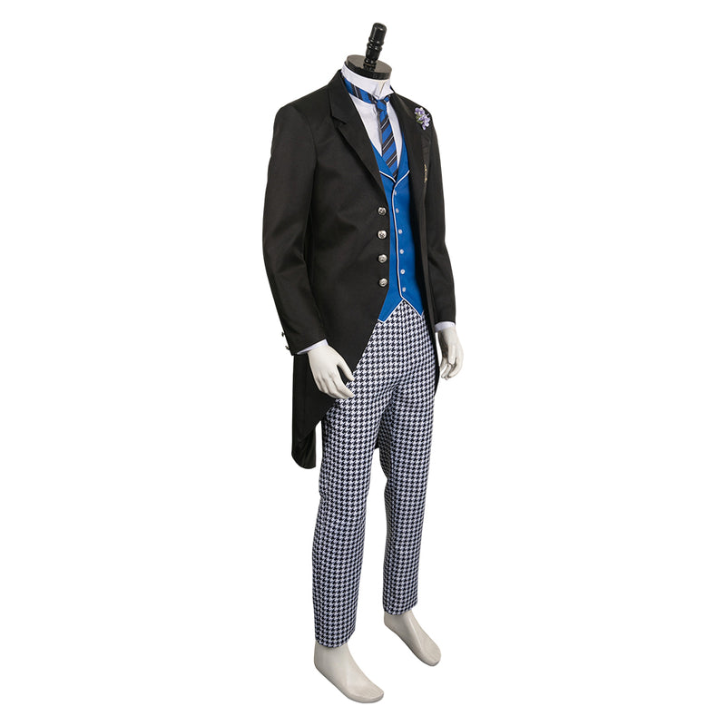 cos Anime Black Butler Cosplay Costume Outfits Halloween Carnival Suit Rorensu burua cosplay