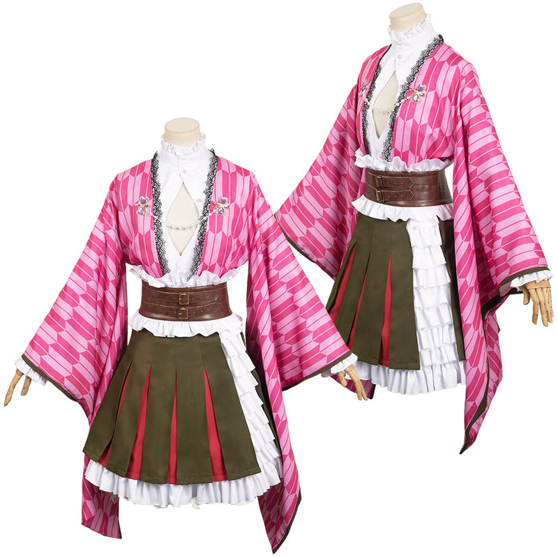 cos cosplay Cosplay Costume Outfits Halloween Carnival Suit Kanroji Mitsuri