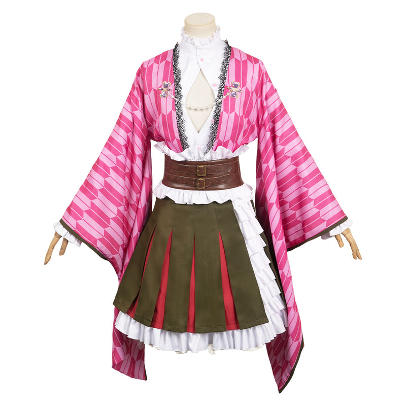 cos cosplay Cosplay Costume Outfits Halloween Carnival Suit Kanroji Mitsuri