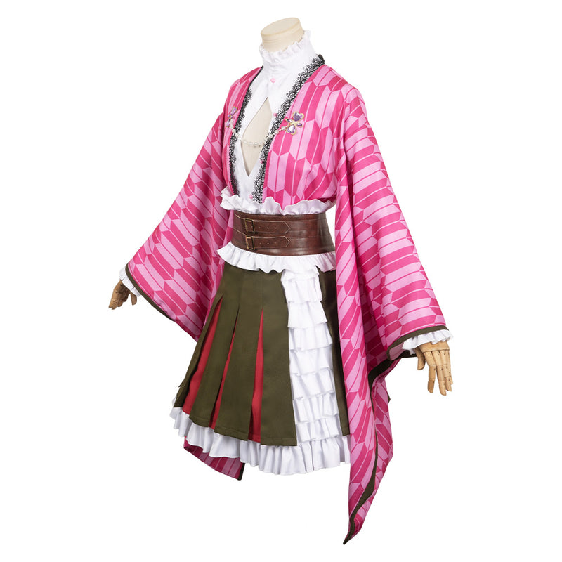 cos cosplay Cosplay Costume Outfits Halloween Carnival Suit Kanroji Mitsuri