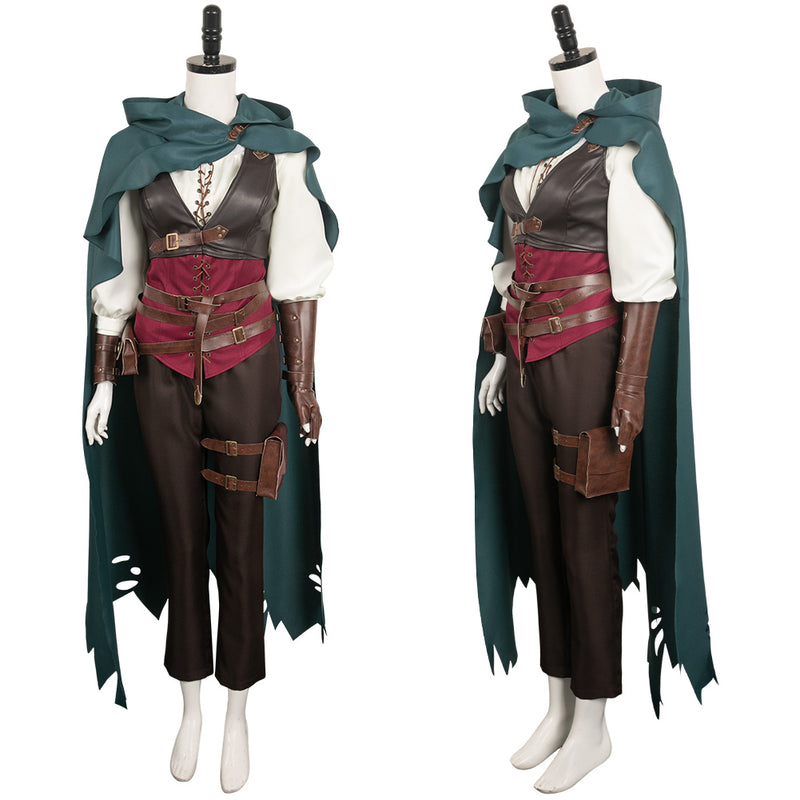 cos Game Dragon‘s Dogma Cosplay Costume Outfits Halloween Carnival Suit Ulrika cosplay